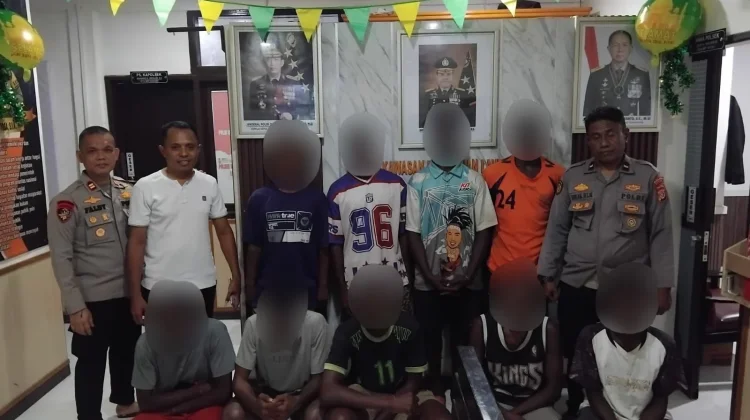 Empat Belas Pelaku Pencurian Kopra Diamankan Polisi
