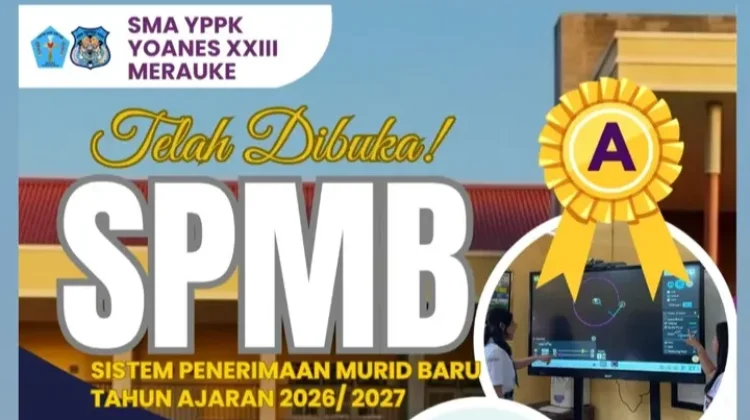 SMA YPPK Yoanes XXIII Merauke Buka Penerimaan Murid Baru