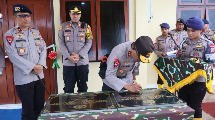 Kapolda Papua Resmikan Barak Siaga Brimob
