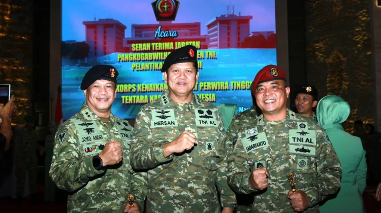 Sandang Bintang 2, Dankodaeral XI Siap Jaga Laut Timur Indonesia