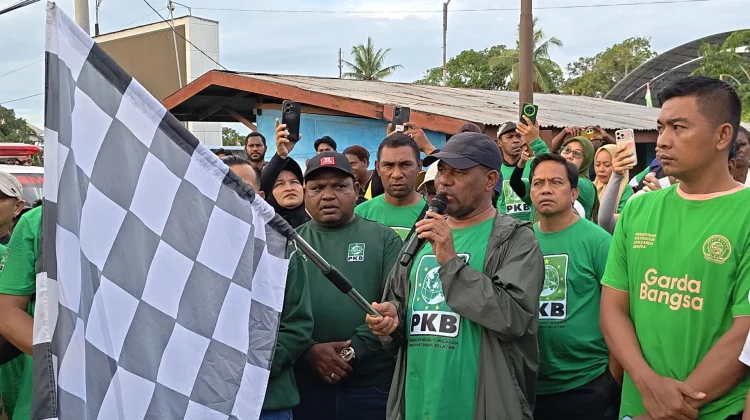 Ribuan Warga Merauke Ikuti Jalan Sehat PKB
