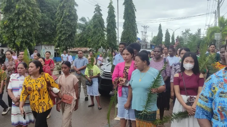 Pengamanan Ibadah Minggu Palma