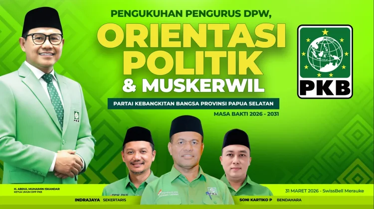 PKB Papua Selatan Siap Dikukuhkan