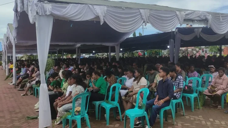 Ribuan Umat Siap Rayakan Paskah di Gereja St.Yoseph Bampel