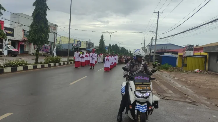 Pawai Paskah Merauke Digelar Malam Minggu