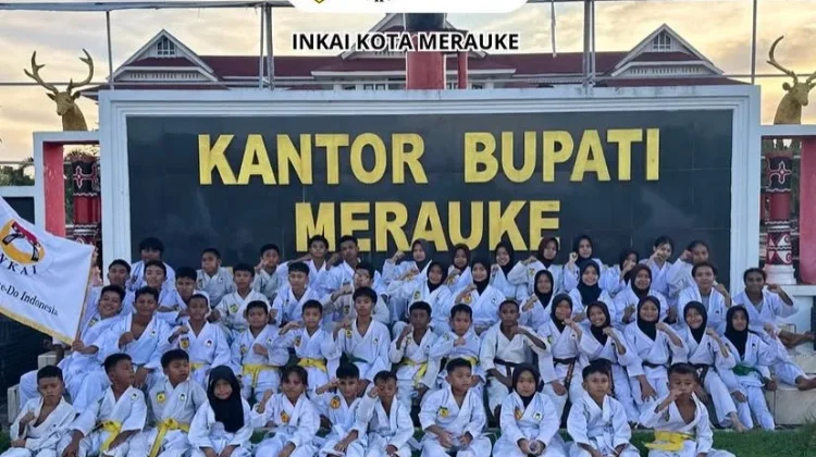 Puluhan Karateka Ikuti Gashuku INKAI di Merauke