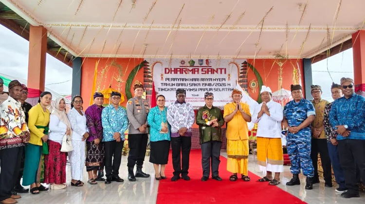 PHDI Papua Selatan Gelar Dharma Santi Nyepi Tahun Baru Saka 1948
