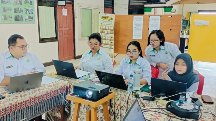 Kemenag Merauke Rapat Laporan Output Triwulan I