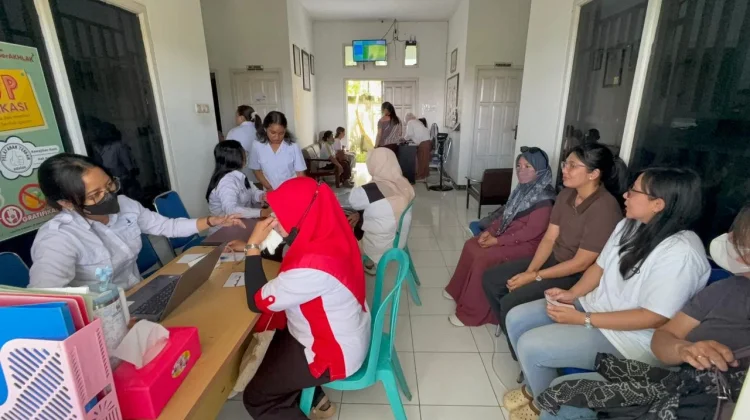 Loka POM Merauke Gelar Vaksin HPV Booster Kedua