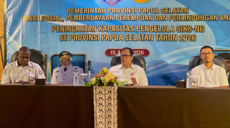 Pemprov Papua Selatan Tingkatkan Kapasitas Pengelola SIKS-NG