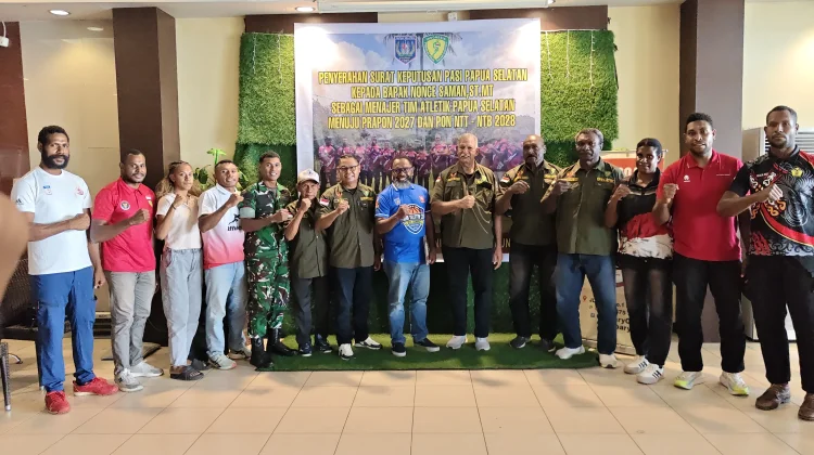 Nonce Saman Pimpin Dua Cabor Sekaligus di Papua Selatan