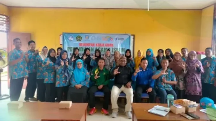 KKG dan Halal Bihalal Guru PAI SD Digelar di Salor Indah
