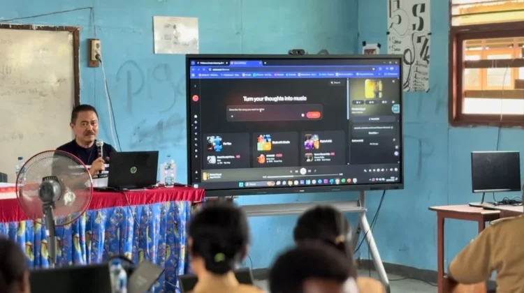 Siswa Mappi Belajar Produksi Film dari AI