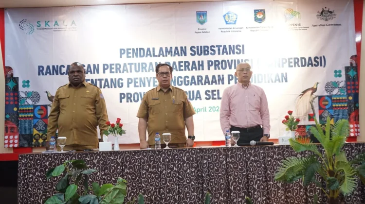 Pemprov Papua Selatan Terus Dorong Perdasi Pendidikan