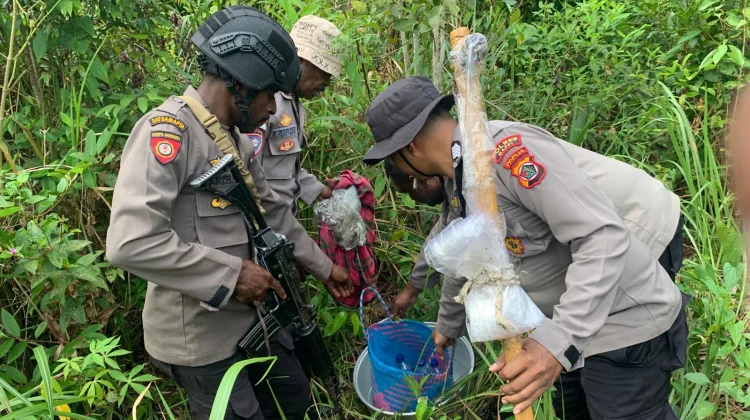 Polres Mappi Bongkar Produksi Miras Ilegal dan Amankan Pelaku