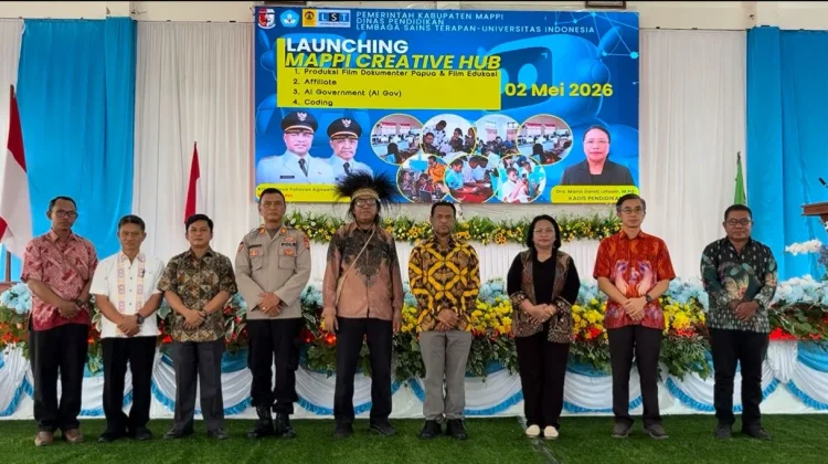 Bukan Malas, Bupati Mappi Ajak Anak-Anak Kreatif Menggunakan AI