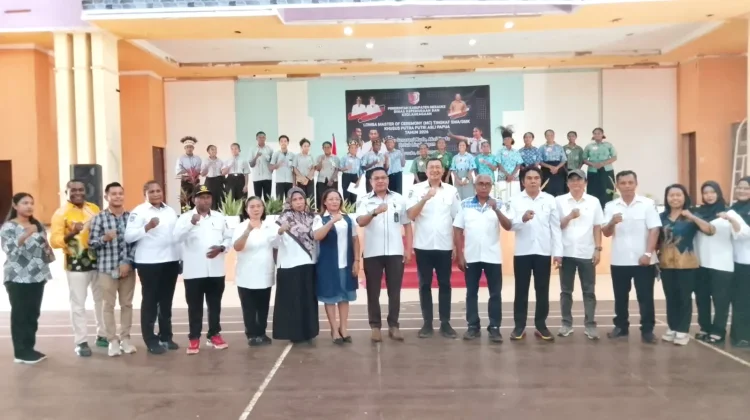 Dispora Merauke, Gelar Lomba MC Tingkat Pelajar