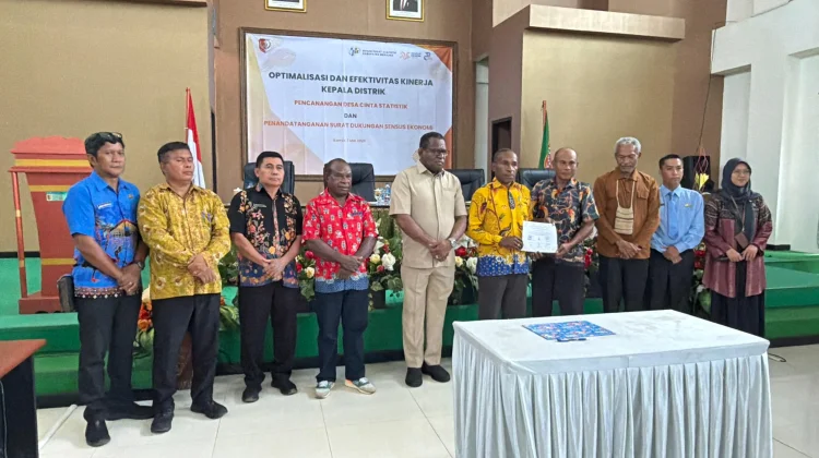 Kepala Distrik di Kabupaten Merauke Diingatkan Bekerja Lebih Optimal dan Efektif