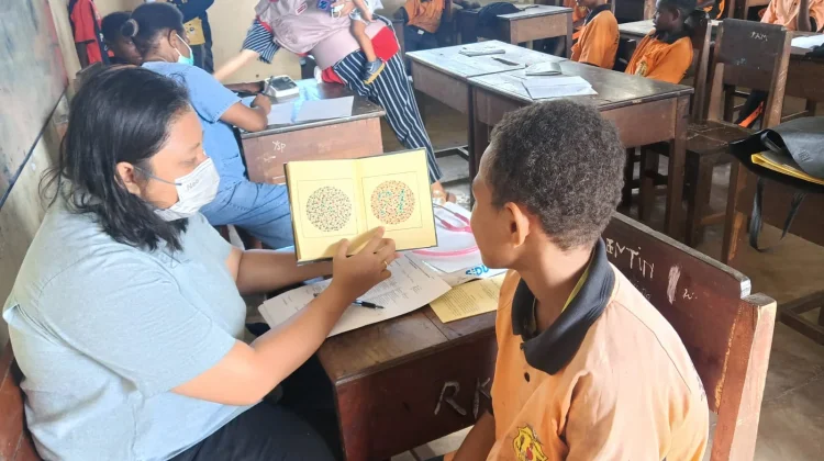 Jadwal CKG Pelajar di Kimaam Terkendala Libur Sekolah