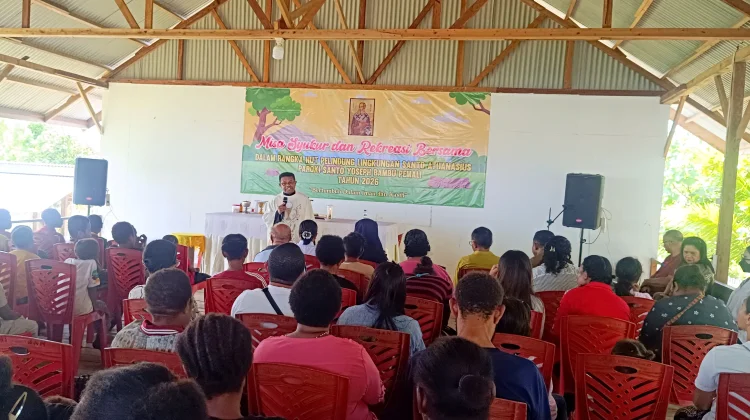 Perayaan HUT Lingkungan Santo Athanasius Paroki Gereja Bampel