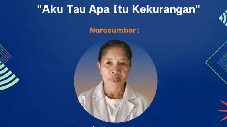 Pdt. Apriana : Aku Tahu Apa Itu Kekurangan