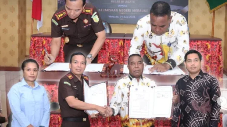 Kejari Merauke dan UPP Agats Perkuat Sinergi Hukum