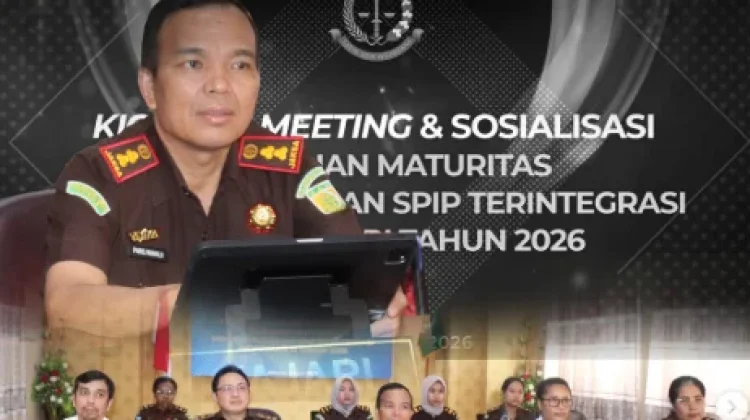Kejari Merauke Ikuti Sosialisasi SPIP Terintegrasi