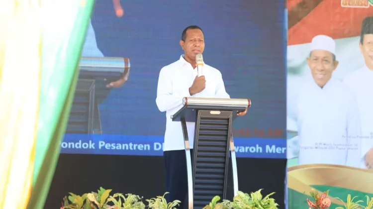 Gubernur Apolo Ajak Ponpes DDI Al-Munawwaroh Siapkan Generasi Masa Depan