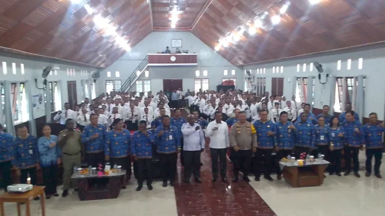 Ratusan CPNS Asmat Ikut Pelatihan Dasar CPNS