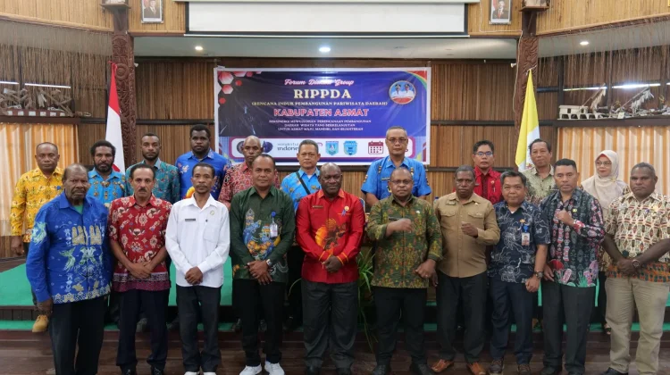 Pemda Asmat Menggelar  Rencana Induk Pembangunan Pariwisata Daerah