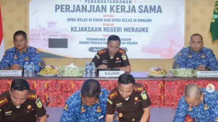 Kejari Merauke Gandeng Kerjasama Bersama Dua Bandara