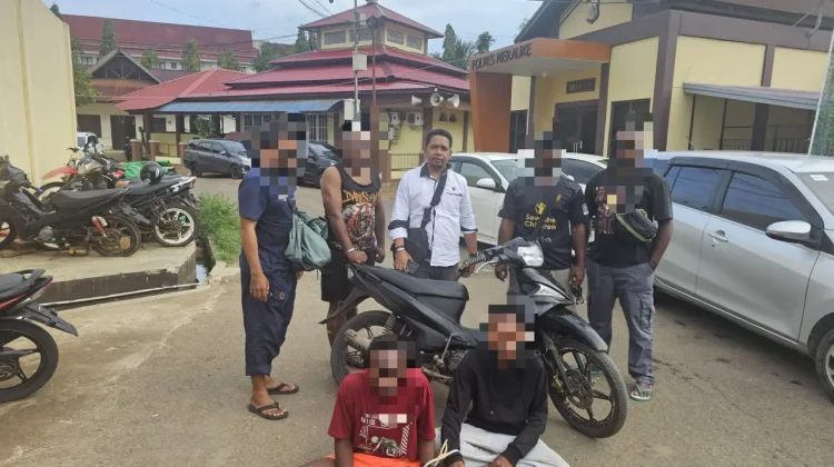 Unit Cepat Polres Merauke Bekuk Pelaku Curas Viral
