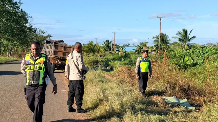 Kecelakaan Maut Truk Tabrak Pejalan Kaki