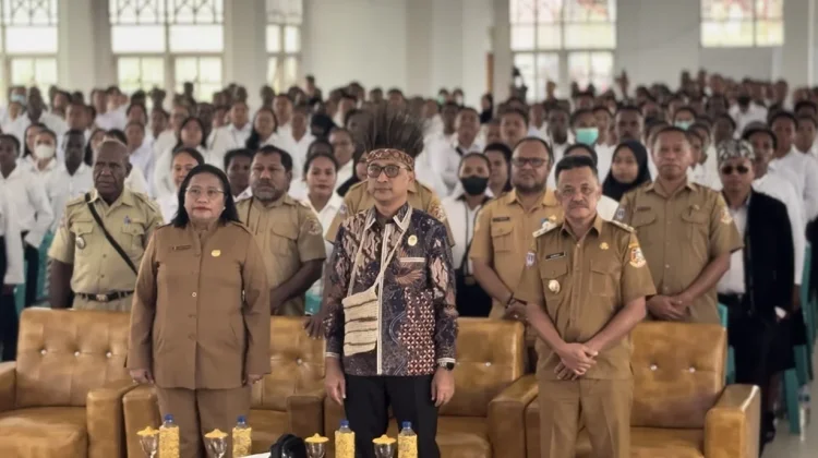 Wakil Bupati Mappi Sanusi Resmi Buka Seleksi PPPK