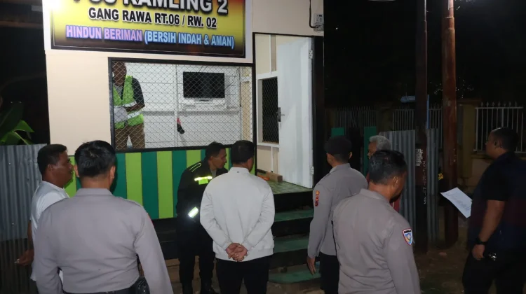 Penilaian Pos Kamling Menyambut Hari Bhayangkara