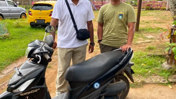 Polres Amankan Motor Hasil Pencurian