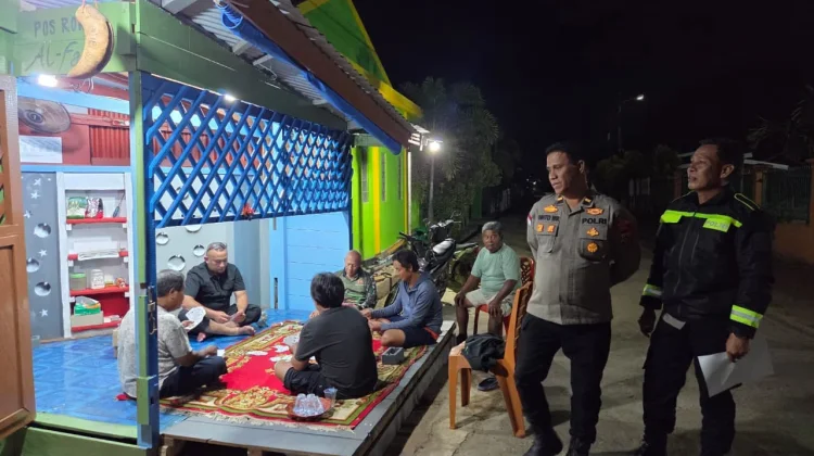 Penilaian Lomba Pos Kamling Hari Bhayangkara ke-80
