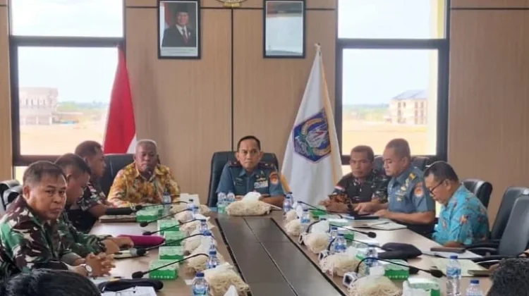 Sukseskan HUT RI Ke-81, Kodaeral XI Pimpin Rapat Persiapan di Papua Selatan