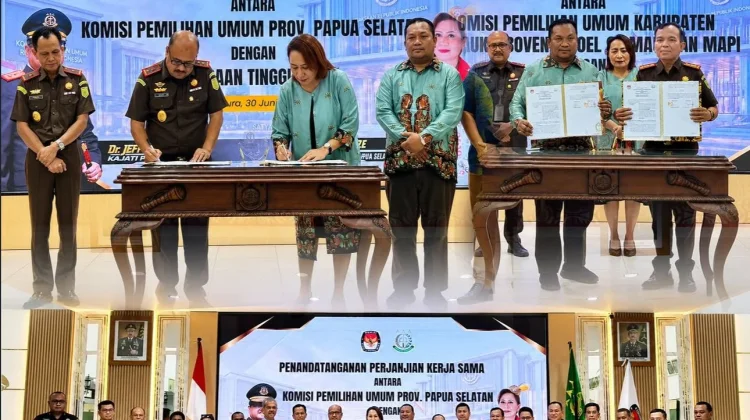 KPU Papua Selatan Kejaksaan Bersinergi