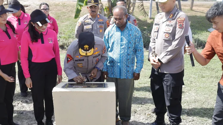 Peresmian Sarana Air Bersih Kondap