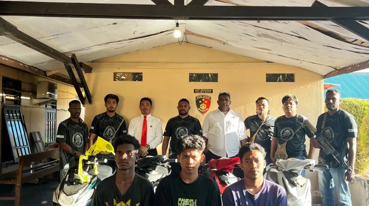 Polres Mappi Bongkar Jaringan Curanmor