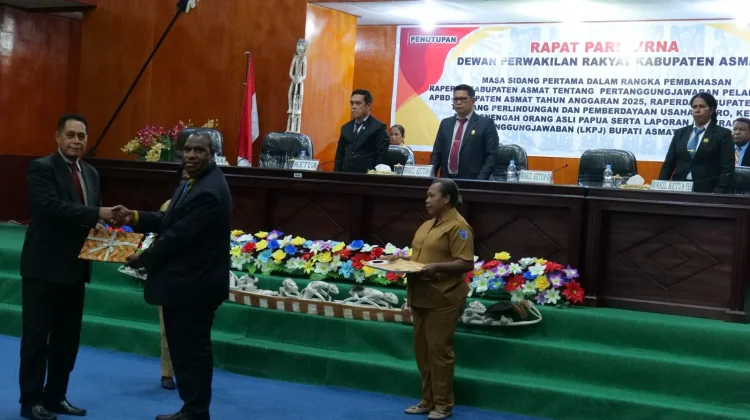 DPRK Asmat Gelar Rapat Paripurna Masa Sidang Pertama Tahun Anggaran  2026