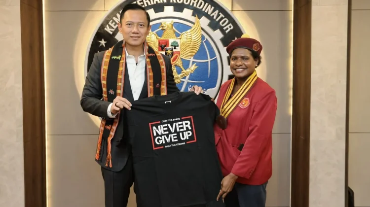 Menteri Infrastruktur AHY Menerima Kunjungan dan Audiensi PP-PMKRI