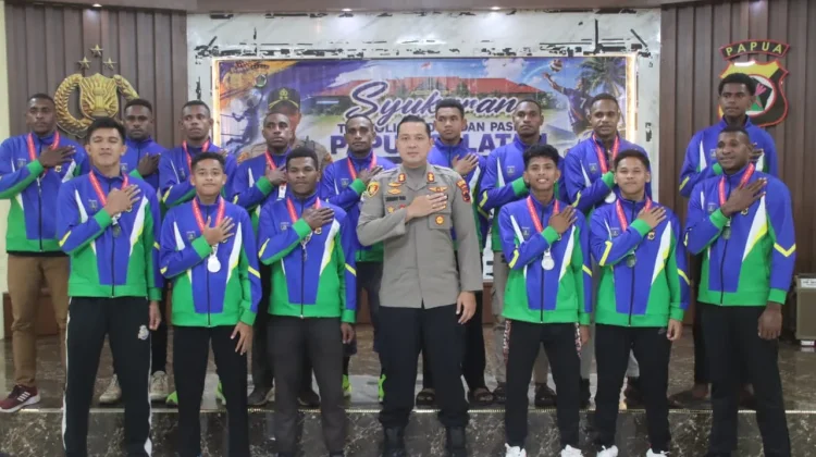 Polres Merauke Apresiasi Peraih Medali Perak