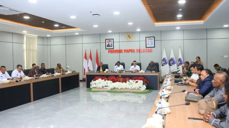 Pemprov Papua Selatan dan DPN RI Gelar Rakor Bahas Pertahanan Wilayah Perbatasan