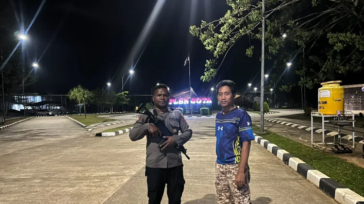Polsek Sota Perketat Patroli PLBN Perbatasan