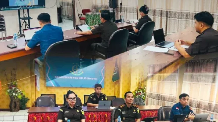 Kejari Merauke Ikuti Arahan JAM Pidsus