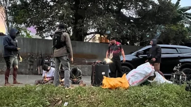 Polres Mappi Amankan Motor Curian di Rumah DPO