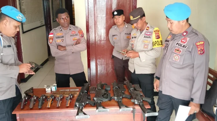 Perketat Pengawasan, Propam Polres Mappi Kunjungi Polsek