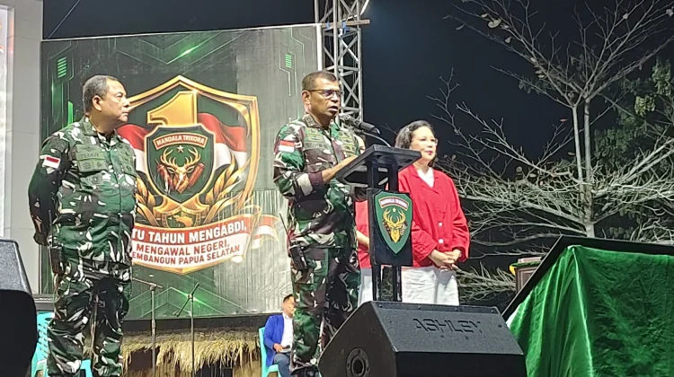 Ribuan Masyarakat Ramaikan HUT Ke-1 Kodam XXIV/MT